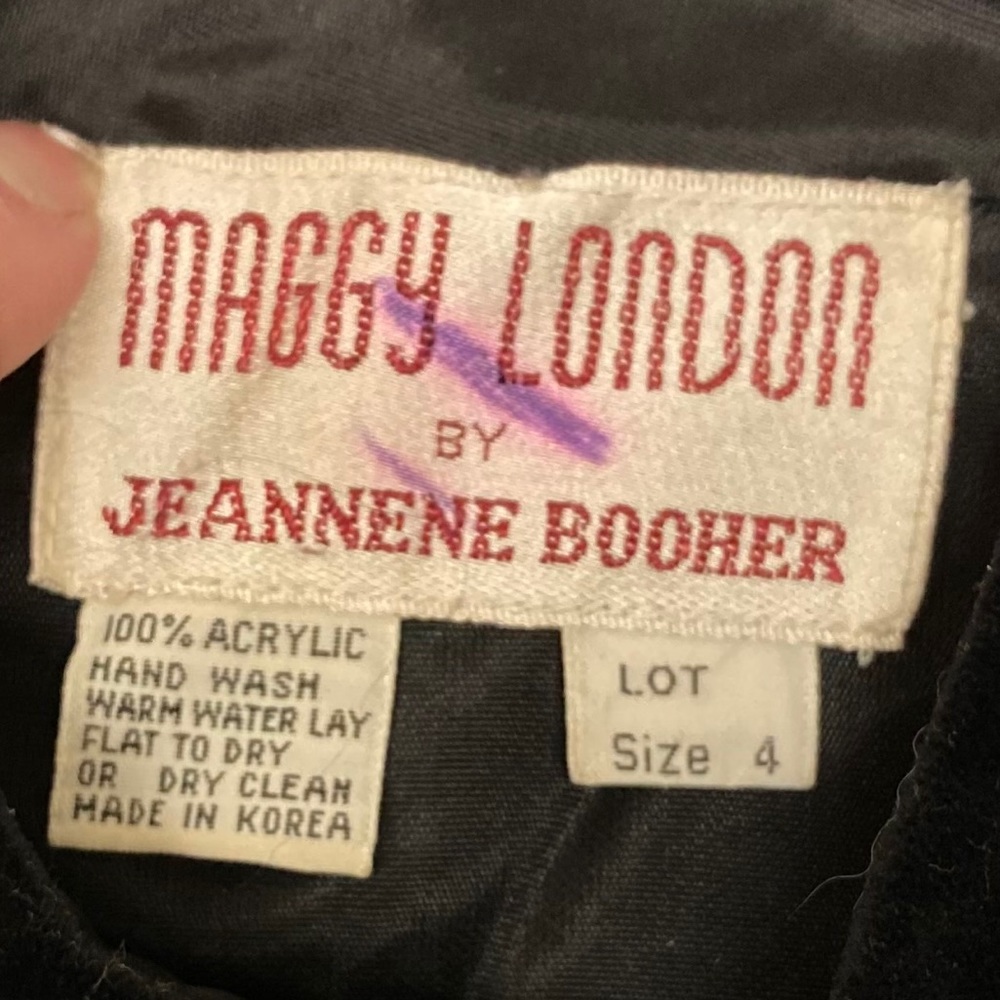 🏆Host Pick🏆 Amazing Vintage Maggy London Dress - Picture 5 of 16